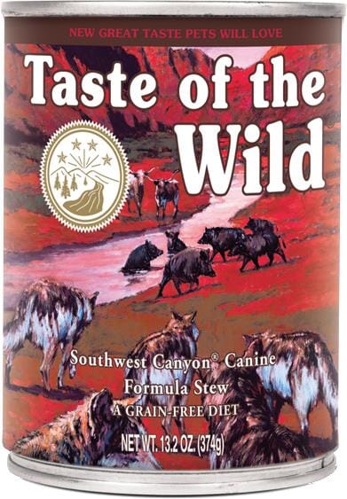 Taste Of The Wild Southwest Canyon Canned Dog Food  