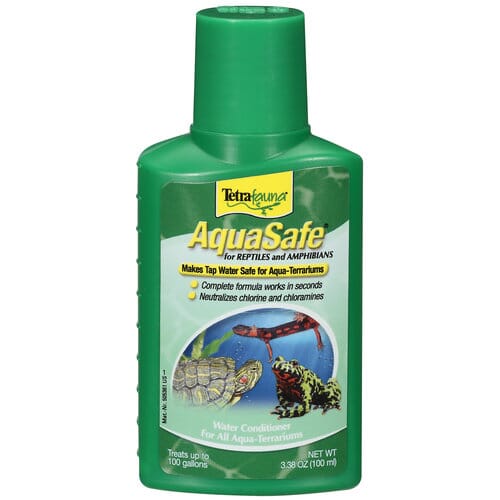 Tetra Aquasafe for Reptiles Reptile Water Conditioner - 3.38 Oz