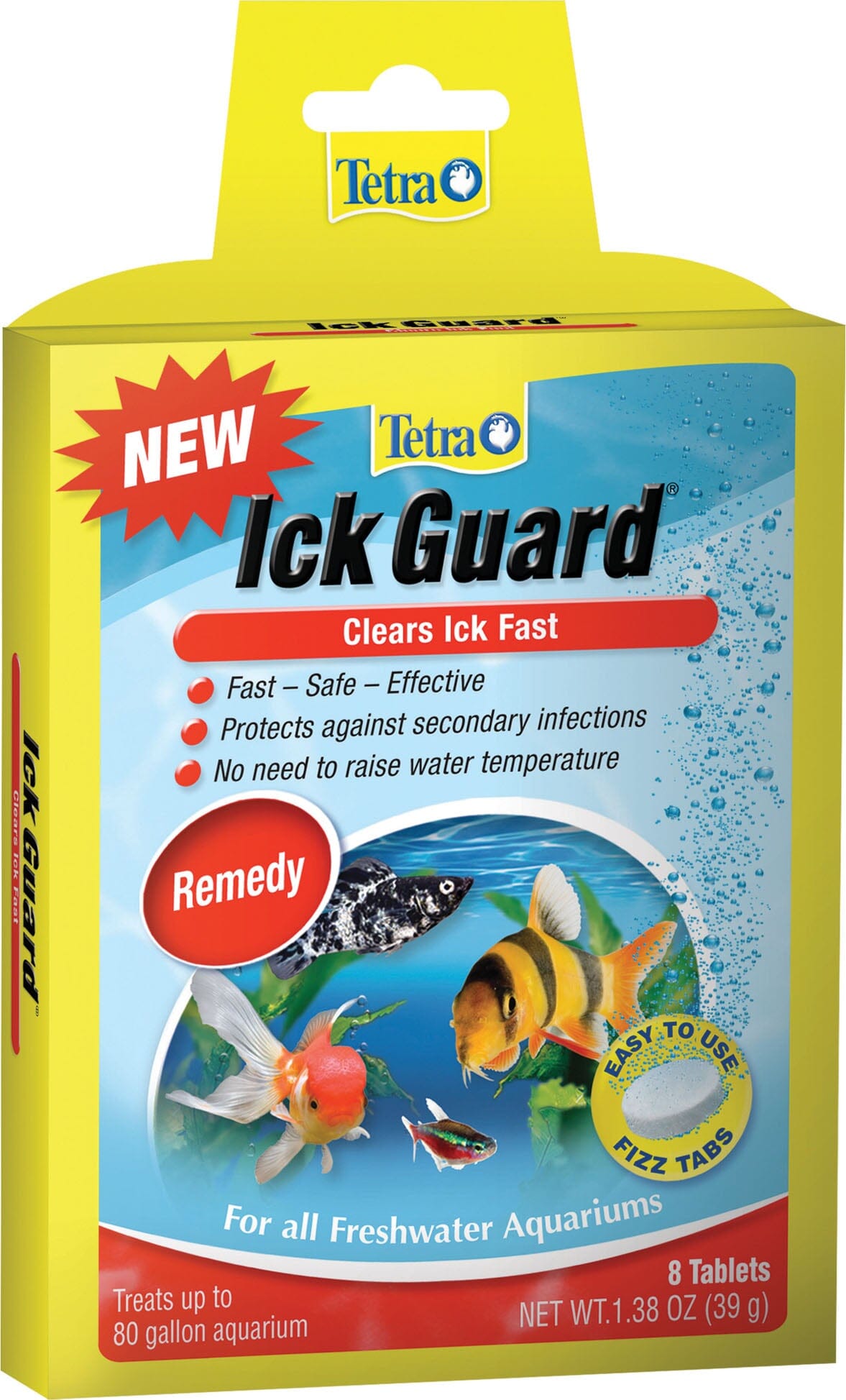 Tetra Ick Guard Tablets Fish Medication - 8 Count  