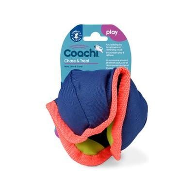 The Company of Animals Coachi Chase and Treat Rewarding and Inserting Interactive Fetch Nylon Dog Toy Default Title