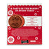 Three Dog Bakery Holiday Lick N' Crunch Carob and Red Creme Sandwich Cookies Crunchy Dog Treats - 13 Oz - Case of 6