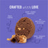 Three Dog Bakery Peanut Mutt'er Bites Peanut Butter and Carob Cookies Soft Baked Dog Treats - 18 Oz - Case of 4
