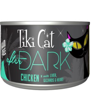 Tiki Cat After Dark Chicken Canned Cat Food - 5.5 oz Cans - Case of 8