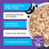 Tiki Cat After Dark Shreds Grain-Free Chicken Quail and Chicken Liver in Broth Adult Canned Cat Food - 3 Oz - Case of 12