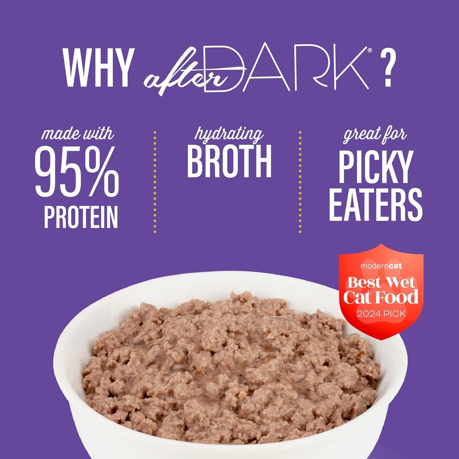 Tiki Cat After Dark Soft Pate Grain-Free Turkey Chicken Beef Quail Lamb Rabbit Duck Canned Cat Food - Variety Pack - 3 Oz - Case of 12