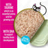 Tiki Cat Baby Pate Grain-Free Minced Chicken Salmon and Chicken Liver Kitten Canned Cat Food - 2.4 Oz - Case of 12