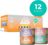 Tiki Cat Silver Pate Grain-Free Chicken Duck Salmon Tuna Mackerel in Broth Senior Adult Canned Cat Food - Variety Pack - 2.4 Oz - Case of 12