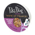 Tiki Dog Taste of The World France Beef and Potatoes in Broth Small-Breed Wet Dog Food Trays - 3 Oz - Case of 4 Default Title