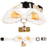 Touchcat ® Pineapple Patterned Designer Cat Collar with Bow