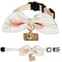 Touchcat ® Pineapple Patterned Designer Cat Collar with Bow