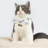 Touchcat ® Pineapple Patterned Designer Cat Collar with Bow