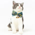 Touchcat ® Safari Patterned Designer Cat Collar with Bow Small