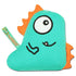 Touchdog Cartoon Shoe-faced Monster Plush Dog Toy Green