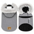 Touchdog 'Eskimo-Swag' Duck-Down Insulated Winter Dog Coat Parka