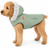 Touchdog 'Eskimo-Swag' Duck-Down Insulated Winter Dog Coat Parka X-Small Mint Green