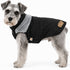 Touchdog 'Furrost-Bite' Fur and Fleece Designer Fashion Dog Jacket X-Small Black