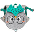 Touchdog ® Owl Designer Large-Pocketed Velcro Dog Backpack and Harness Small