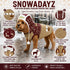 Touchdog ® 'Snowadayz' Pom Pom Hooded Fashion Dog Jacket