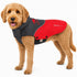Touchdog ® Subzero-Storm Reflective Year Round Waterproof Dog Coat X-Small Red, Black