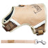 Touchdog ® 'Tough-Boutique' 2-in-1 Adjustable Fashion Dog Harness and Leash X-Small Light Sand Brown