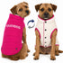 Touchdog ® Waggin Swag Ultra-Plush Insulated and Reversible Dog Coat X-Small Pink / White