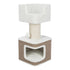 Trixie Pet Products Ava 2-Level Boxed Cat Scratching Tree and Furniture House
