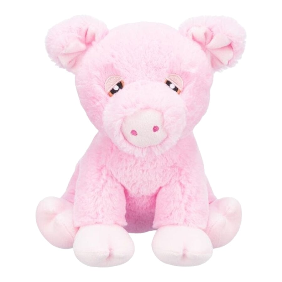 Trixie Pet Products Piggy Edison Eco-Friendly Squeak and Plush Dog Toy