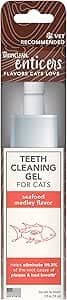 Tropiclean Enticers Seafood Medley Flavor Dental Oral Cat Teeth Cleaning Gel - 2 Oz Default Title