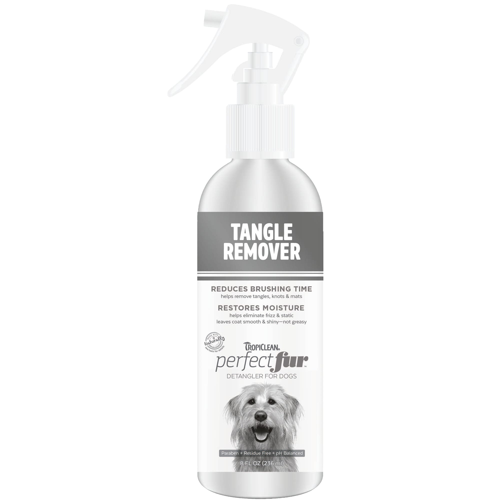 Tropiclean Perfect Fur Sweet Citrus Gentle Moisturizing Detangling and Dematting Spray for Dogs - 8 Oz Default Title