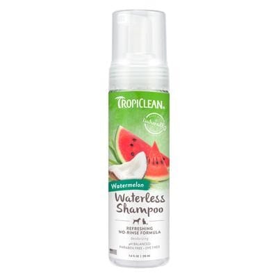 Tropiclean Watermelon and Coconut Deodorizing Waterless Cat and Dog Shampoo Spray - 7.4 Oz Default Title