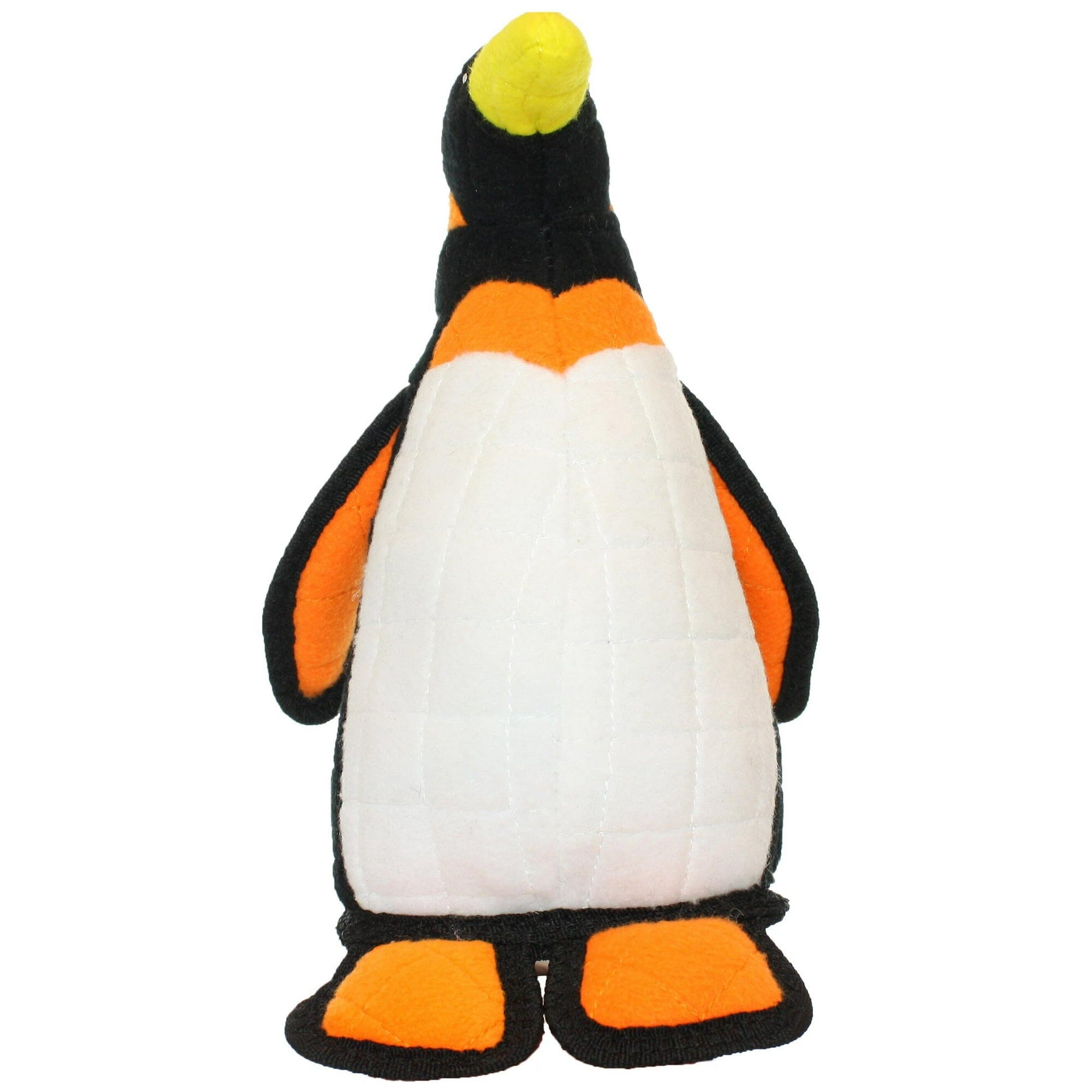 Tuffy Zoo Penguin Reinforced Durable Squeak and Floating Plush Dog Toy