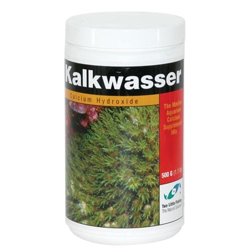 Two Little Fishies Kalkwasser PH Protein and Calcium Saltwater Aquarium Powder Supplement - 500GM - 1.1 Lbs Default Title