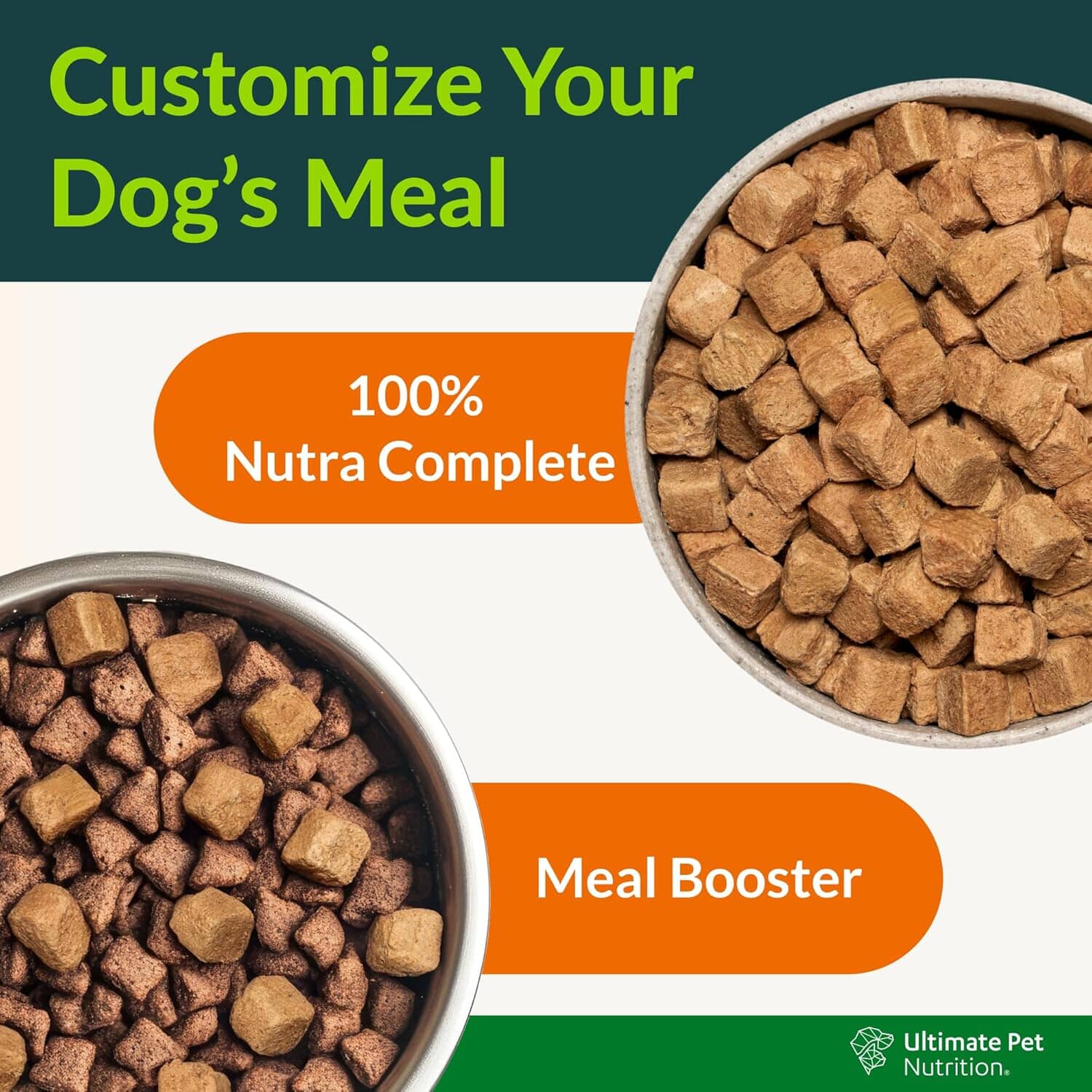 Ultimate Pet Nutrition Nutra Complete Premium Beef with Antioxidants Freeze-Dried Raw Dog Food