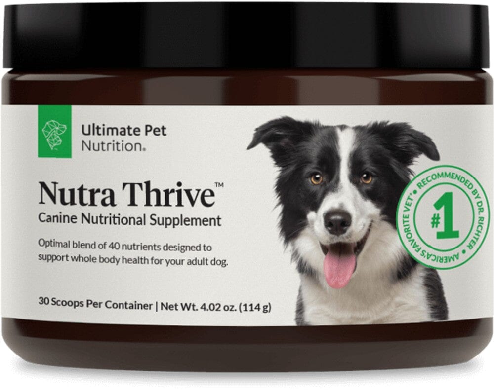 Ultimate Pet Nutrition Nutra Thrive Multi-Benefit Support with Vitamins and Minerals Powdered Dog Supplement - 4.02 Oz Default Title