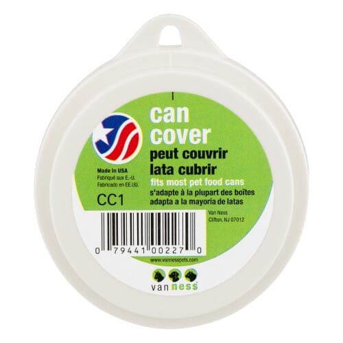 Van Ness Silicone Canned Cat and Dog Food Cover Feeding Accessory - Case of 12 Default Title