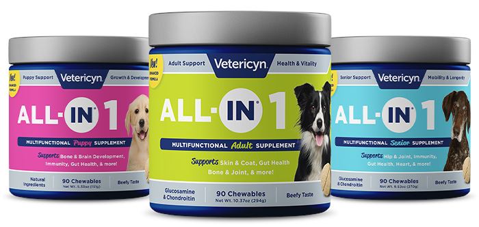 Vetericyn All In Dog Supplement Pop Display - 12 Count