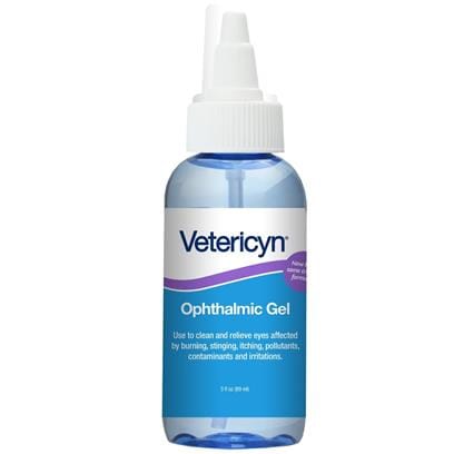 Vetericyn Plus Antimicrobial Ophthalmic Gel Dog Eye Care - 3 Oz