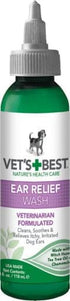 Vet's Best Dog and Cat Ear Wash Relief - 4 oz  