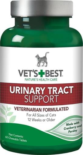 Vet's Best No FUS Feline Urinary Support Cat Supplements - 60 Tablets  