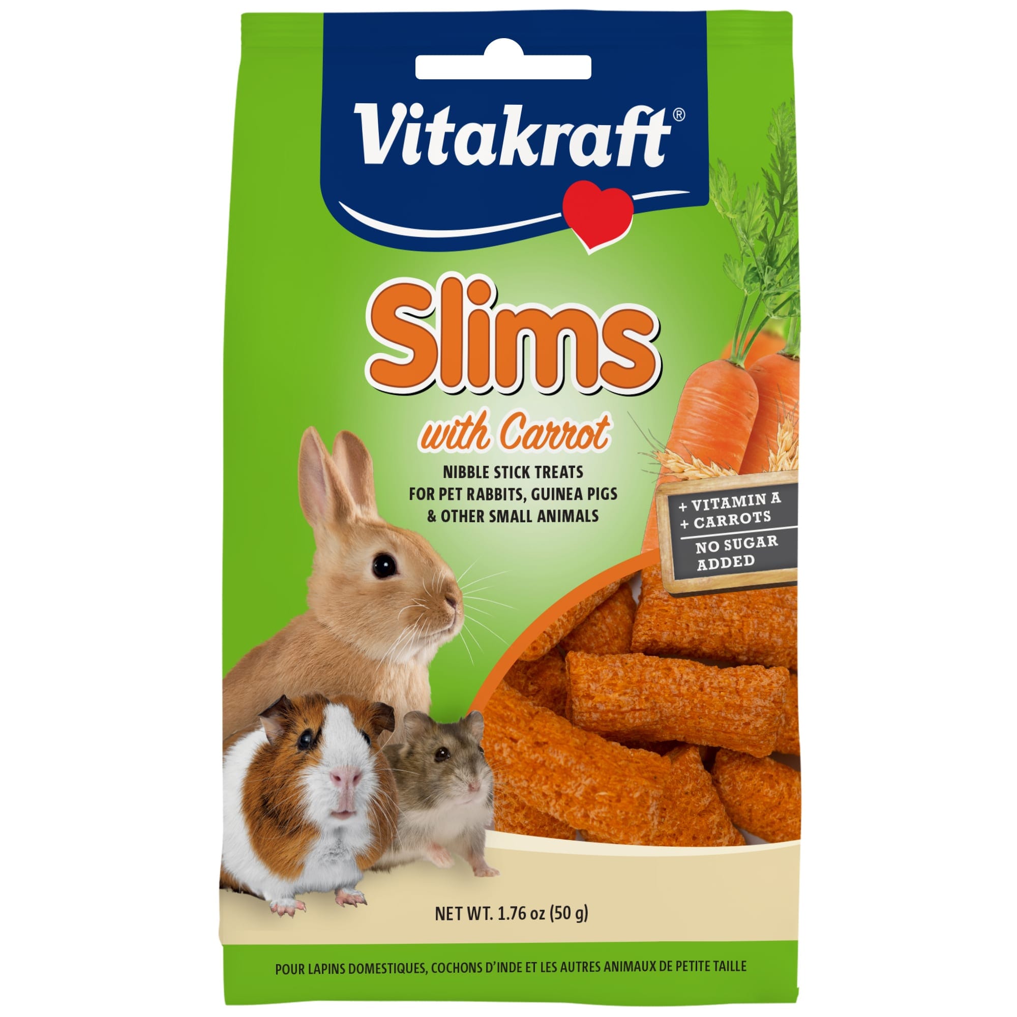 Vitakraft Slims with Carrot - 1.76 oz