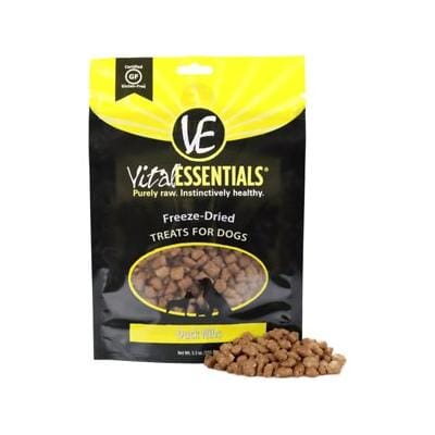 Vital Essentials Family Size Duck Nibs Freeze-Dried Dog Treats - 5.5 Oz  