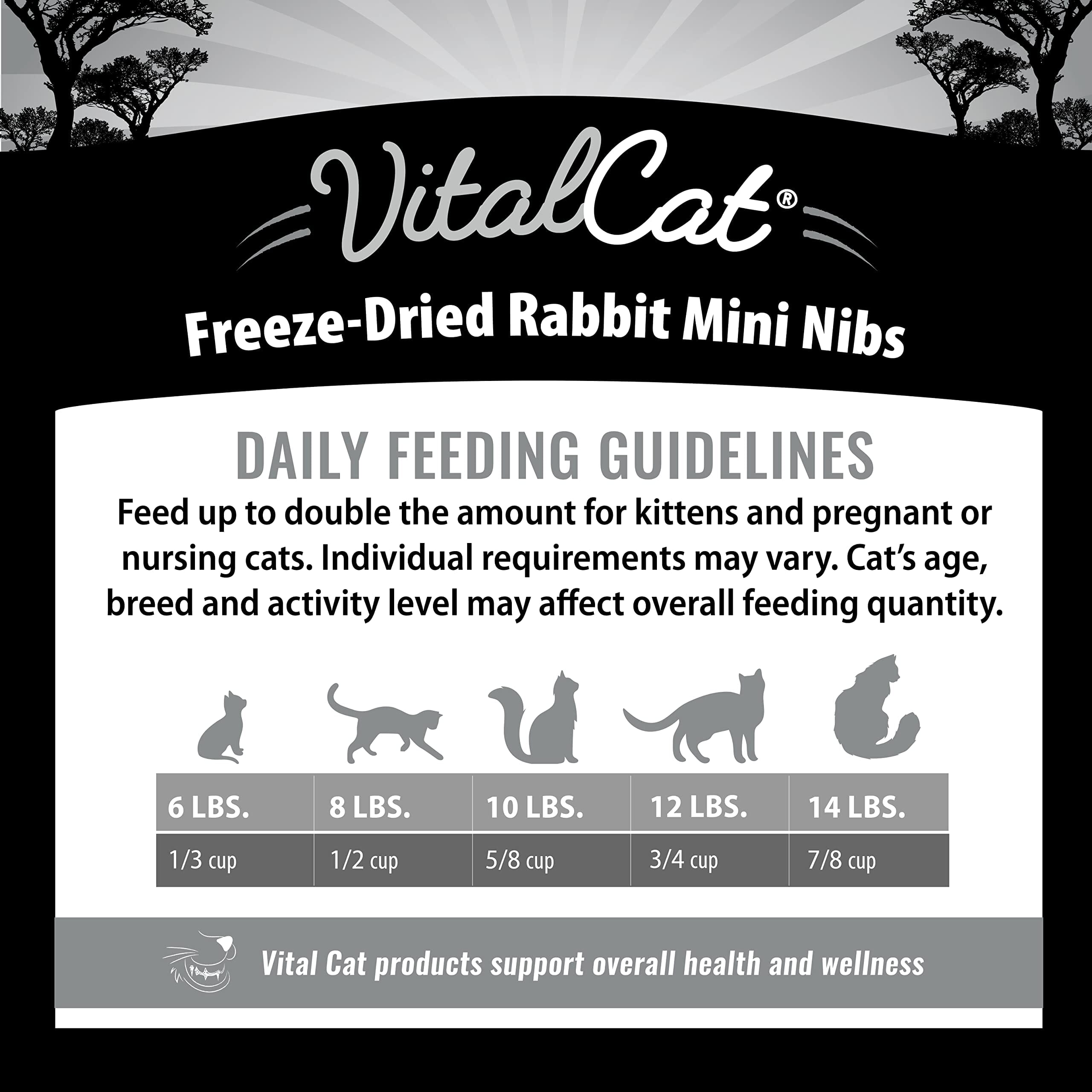 Vital Essential's Grain-Free Pork Entrée Mini Nibs Freeze-Dried Cat Food - 12 Oz  