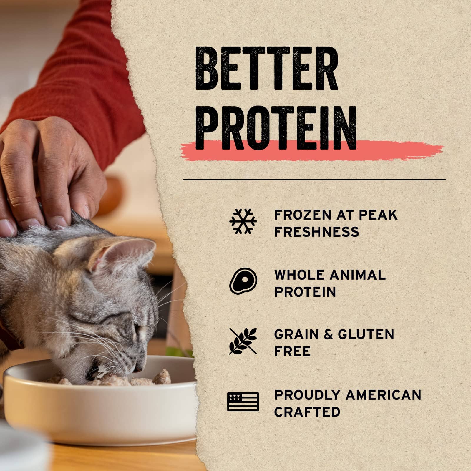 Vital Essential's Grain-Free Pork Entrée Mini Nibs Freeze-Dried Cat Food - 8 Oz  