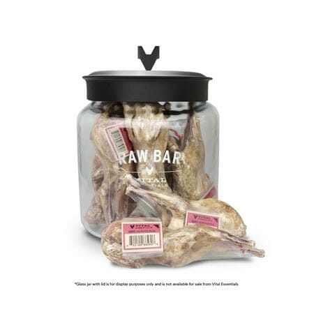 Vital Essentials Raw Bar Quails Butcher Cut Freeze-Dried and Natural Dog Treats - 20 Count Default Title