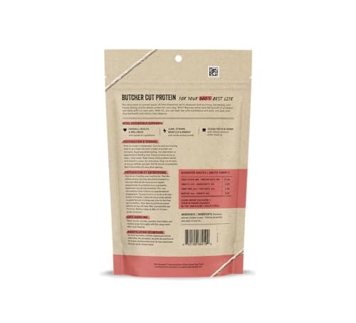 Vital Essentials Single Ingredient High-Protein Grain-Free Chicken Breast Freeze-Dried Raw Training Dog Treats