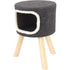 Ware Elevated Condo and Hideout Cat Furniture - L:15 X W:15 X H:20 Inches Default Title