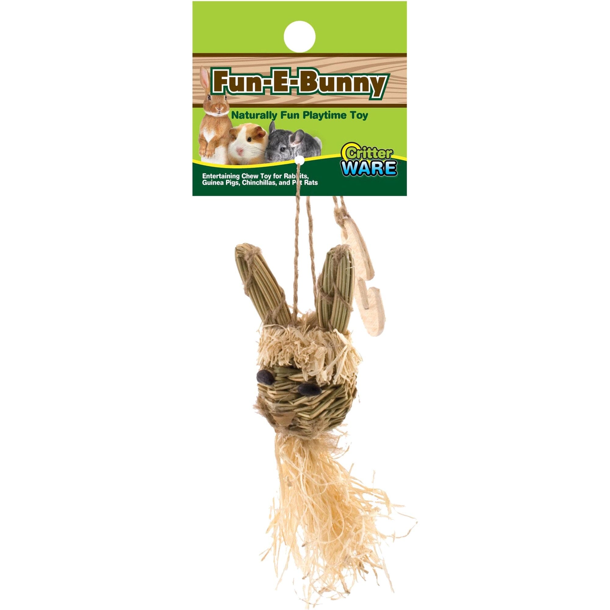 Ware Fun-E-Bunny Small Animal Toy - 3 X 1.75 X 9.5 In