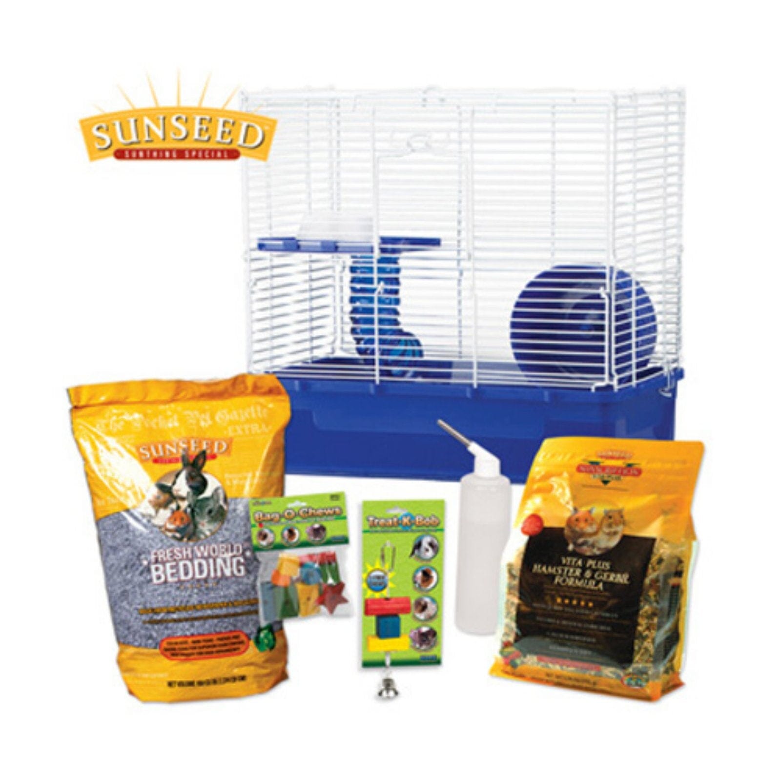 Ware Home Sweet Home Hamster Small Animal Starter Kit - 15.5 X 9.5 X 14.75