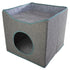 Ware Kit-E-Cube Collapsible Travel 2-in-1 Cat Hideout and Bed - Gray - L:15.25 X W:15.25 X H:15 Inches Default Title