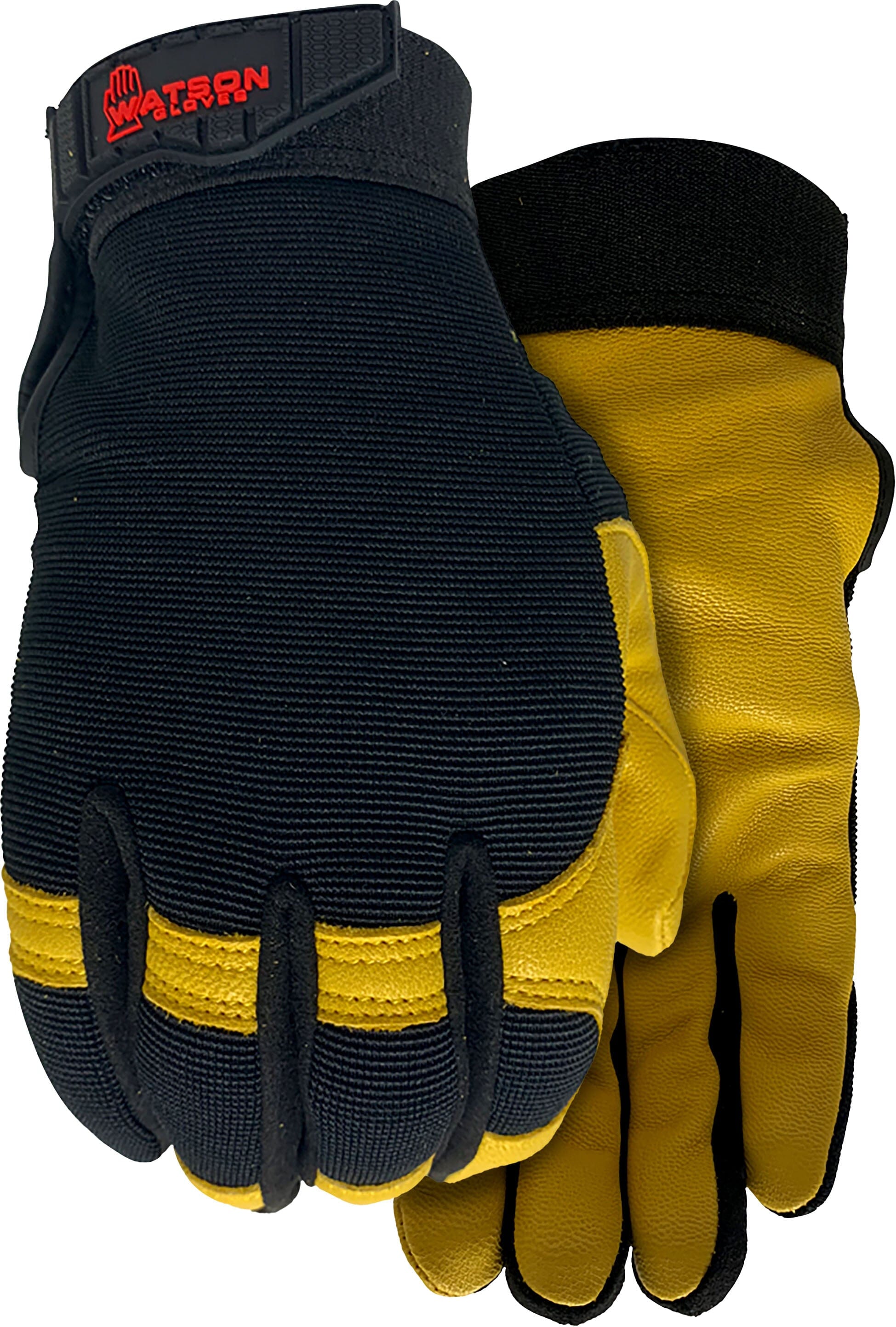 WATSON GLOVES LADYS IRON LADY WASTENOT FABRIC - BLACK - SM  